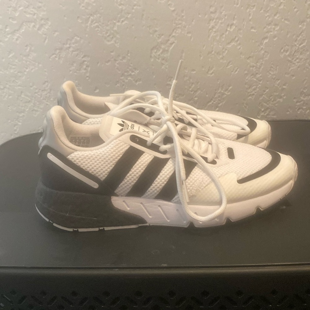 Adidas Boost black and white